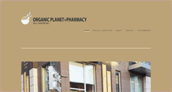 Desktop Screenshot of organicplanetpharmacy.com